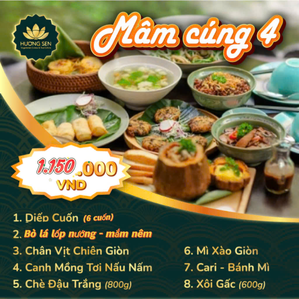 Mâm cúng 4