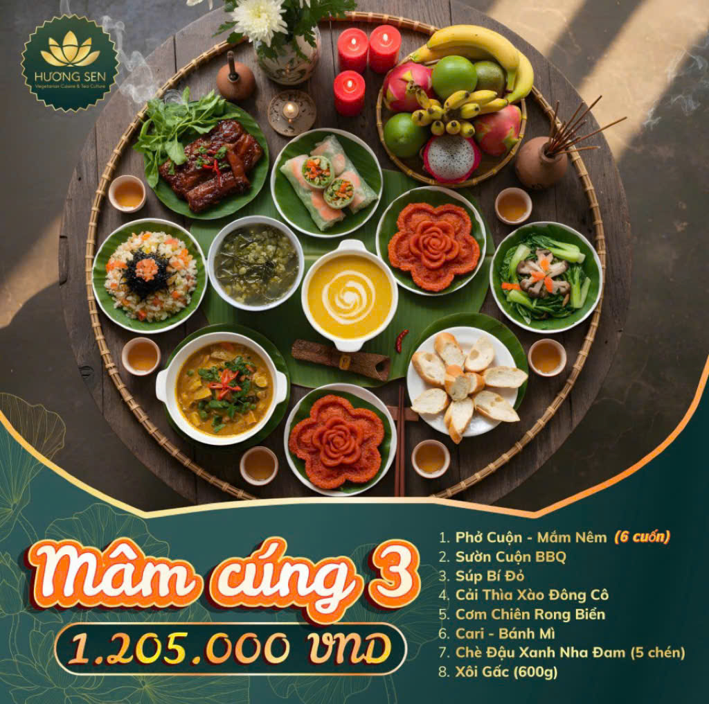 Mâm cúng 3