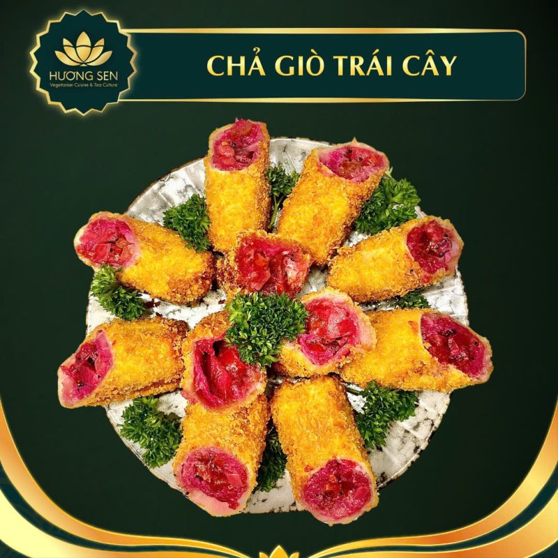 Mâm cỗ chay cô Tuyền