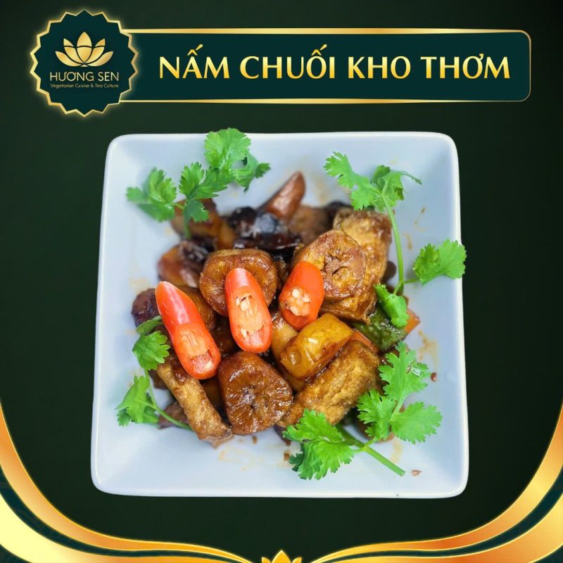 Mâm cỗ chay cô Tuyền