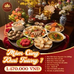 Mâm cúng khai trương 1