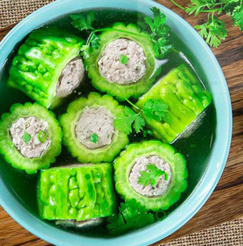 Mâm cỗ chay cô Tuyền