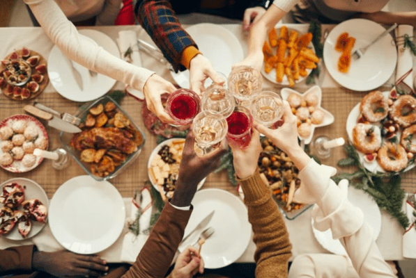 sự khác biệt giữa cỗ chay và cỗ mặn