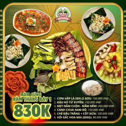 Mâm cúng 1 rằm tháng bảy