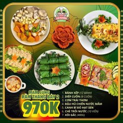 Mâm cúng 2 rằm tháng bảy