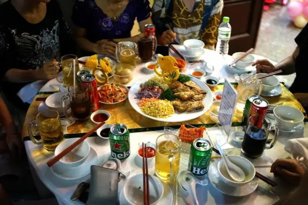 mâm cỗ chay cưới hỏi