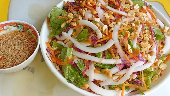 công thức làm gỏi chay