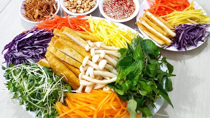 công thức làm gỏi chay