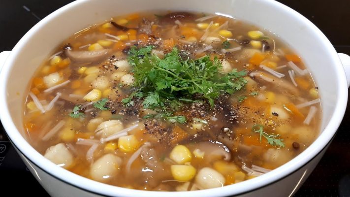 cách nấu súp chay bổ dưỡng