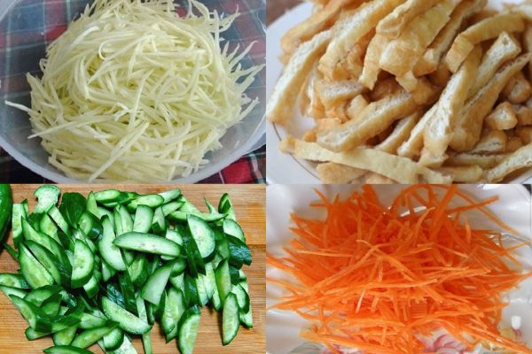 công thức làm gỏi chay