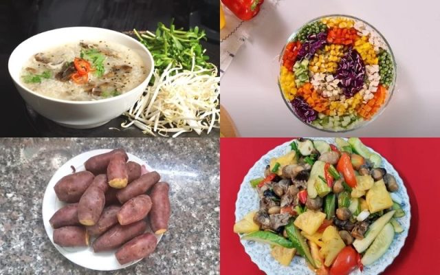 thực đơn chay cho bà bầu