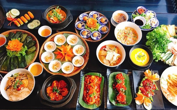 cỗ chay phong vị Huế