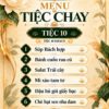 Menu Tiệc chay 10 10 khách – Mâm Cỗ Chay Cô Tuyền TP.HCM