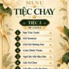 Menu Tiệc chay 3 10 khách – Mâm Cỗ Chay Cô Tuyền TP.HCM