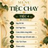 Menu Tiệc chay 4 10 khách – Mâm Cỗ Chay Cô Tuyền TP.HCM