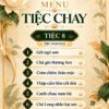 Menu Tiệc chay 8 10 khách – Mâm Cỗ Chay Cô Tuyền TP.HCM